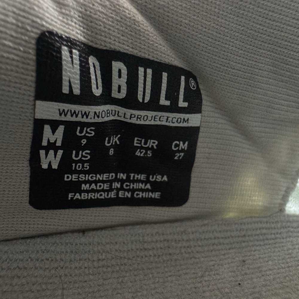 Nobull Project Arctic Grey Mesh Runner Athletic Training Shoes Mens Sz US 9 GUC - Picture 9 of 10